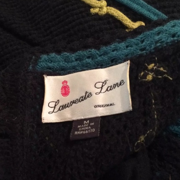 Anthro LAUREATE LANE Fields Dress Sweater Crochet - Picture 7 of 8